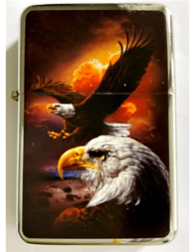 03138 Зажигалка бензиновая FARO Z16 "Eagles 3"