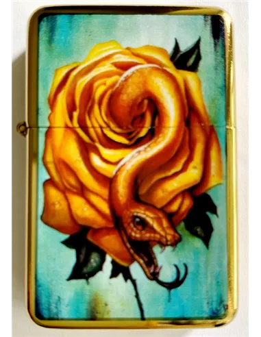 03151 Зажигалка бензиновая FARO Z16 "Gold 4"