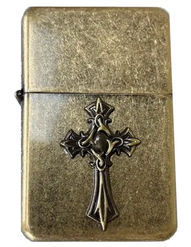 03165 Зажигалка бензиновая FARO Z16 "Cross"