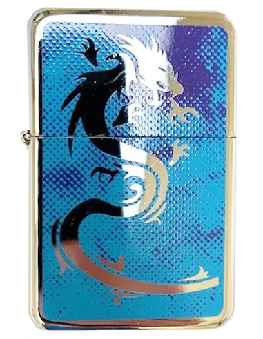 03184 Зажигалка бензиновая FARO Z16 "Dragon Blue"