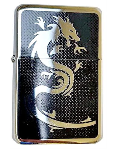 03185 Зажигалка бензиновая FARO Z16 "Dragon black"