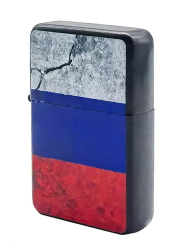 146316 Зажигалка бензиновая Z16 "Флаг России" -7