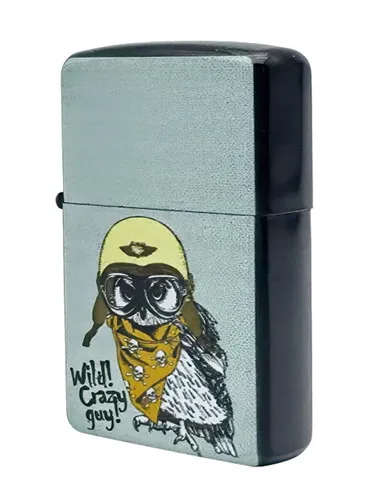 146336 Зажигалка бензиновая Z16 "Wild Crazy Guy 1" -27