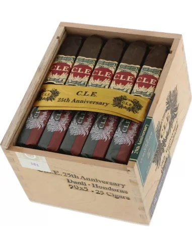 Сигара C.L.E. 25th Anniversary Robusto 50 x 5 