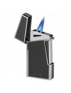 Зажигалка Lotus APOLLO Black & Polished chrome 4800 2