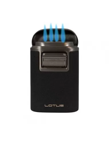 Зажигалка Lotus Brawn Black Crackle & Gunmetal Настольная T7B