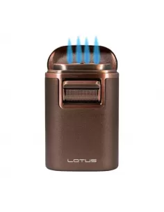 Зажигалка Lotus Brawn Brown Crackle & Copper Настольная T7COP