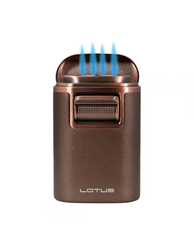 Зажигалка Lotus Brawn Brown Crackle & Copper Настольная T7COP