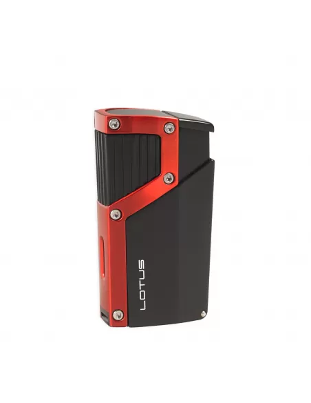 Зажигалка Lotus CZAR Black Matte & Red LBL140020