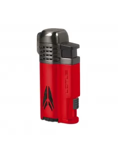 Зажигалка Lotus Defiant Red Matte & Dark Gunmetal 6530