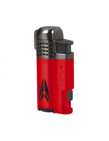 Зажигалка Lotus Defiant Red Matte & Dark Gunmetal 6530