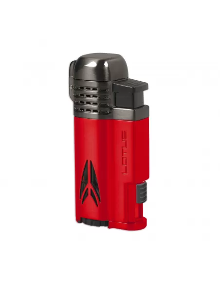 Зажигалка Lotus Defiant Red Matte & Dark Gunmetal 6530