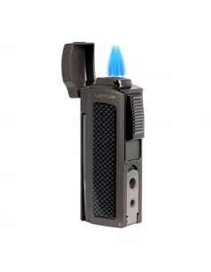 Зажигалка Lotus Dominator Gunmetal & Carbon Fiber Настольная LBLT20020