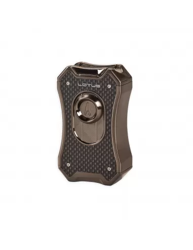 Зажигалка Lotus Emperor Black Carbon fiber & Gunmetal Настольня T9010