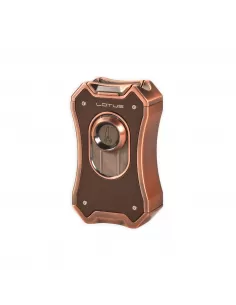 Зажигалка Lotus Emperor Brown Crackle & Copper Настольня T9020