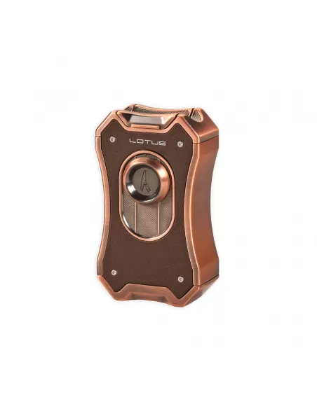 Зажигалка Lotus Emperor Brown Crackle & Copper Настольня T9020