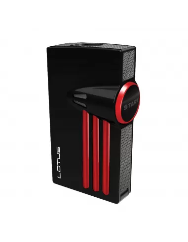 Зажигалка Lotus Orion Black matte & Polished red 5200