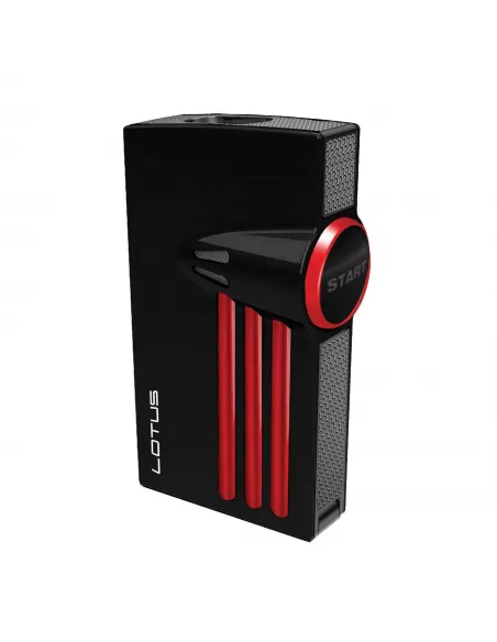Зажигалка Lotus Orion Black matte & Polished red 5200
