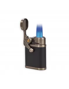 Зажигалка Lotus Winston Gunmetal & Black Настольная Т1210 2