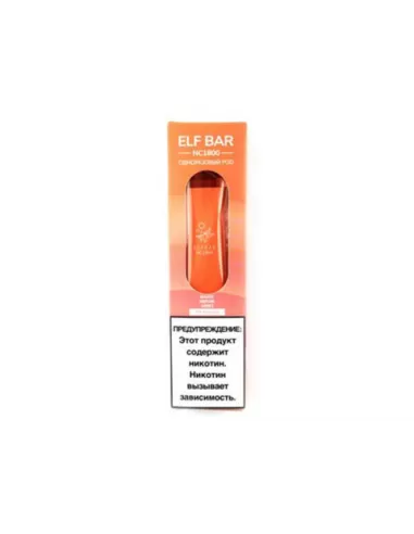 Электронная сигарета ELFBAR NC1800 Манго персик арбуз 