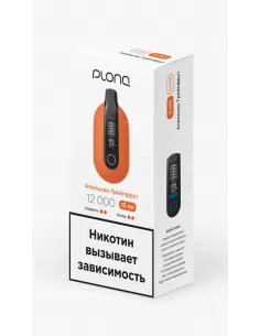 Электронная сигарета Plonq Ultra Апельсин грейпфрут, 12 000 затяжек