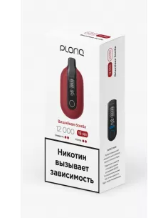 Электронная сигарета Plonq Ultra Вишневая бомба, 12 000 затяжек