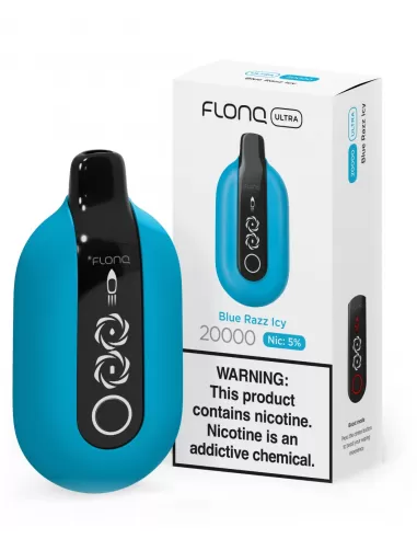 Электронная сигарета Flonq Ultra Голубика Малина, 20 000 затяжек
