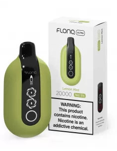 Электронная сигарета Flonq Ultra Лимон мята, 20 000 затяжек