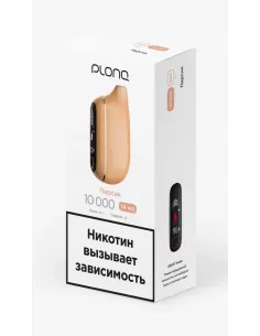 Электронная сигарета Plonq Max Pro Персик, 10 000 затяжек