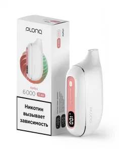 Электронная сигарета Plonq Max Арбуз, 6000 затяжек
