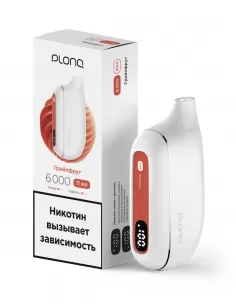 Электронная сигарета Plonq Max Грейпфрут, 6000 затяжек