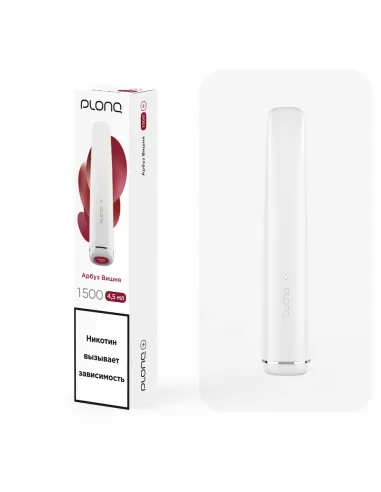 Электронная сигарета Plonq Plus Арбуз вишня, 1500 затяжек