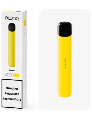 Электронная сигарета Plonq Alpha, со вкусом "Ананас"