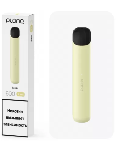 Электронная сигарета Plonq Alpha, со вкусом "Банан"
