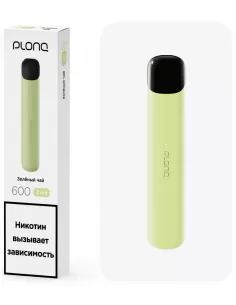 Электронная сигарета Plonq Alpha, со вкусом "Зелёный чай"