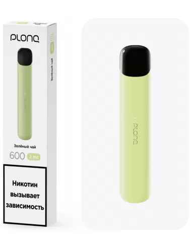 Электронная сигарета Plonq Alpha, со вкусом "Зелёный чай"
