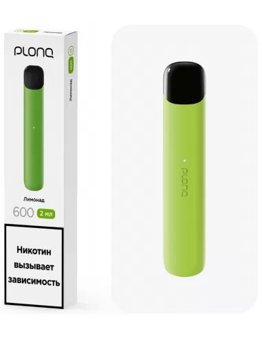 Электронная сигарета Plonq Alpha, со вкусом "Лимонад"