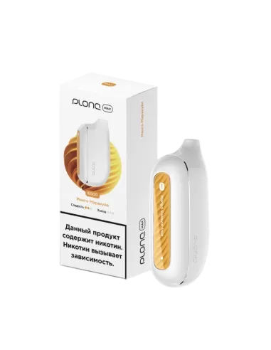 Электронная сигарета Plonq Max Манго Маракуйя, 6000 затяжек