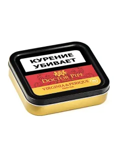 Трубочный табак Doctor Pipe Virginia & Perique Flake Cut 50 гр банка 