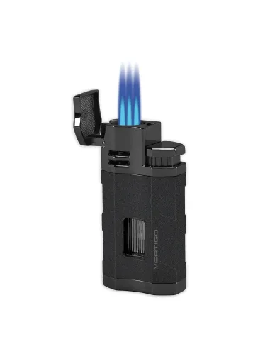 Зажигалка Vertigo Envoy Black Crackle