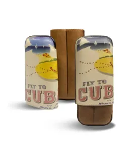 Футляр Fly To Cuba Whiskey на 2 сигары (Франция)