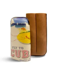 Футляр Fly To Cuba Whiskey на 2 сигары (Франция) 2