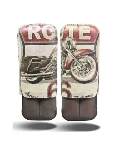 Футляр Route 66 Bourbon на 2 сигары (Франция)