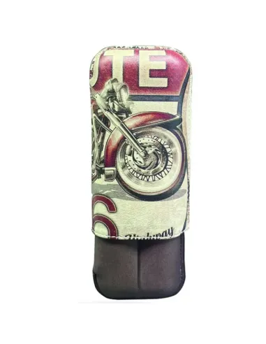 Футляр Route 66 Bourbon на 2 сигары (Франция)