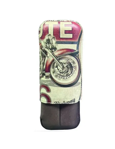 Футляр Route 66 Bourbon на 2 сигары (Франция)