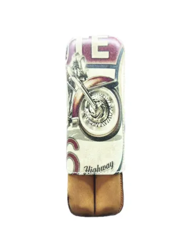 Футляр Route 66 Whiskey на 2 сигары (Франция)