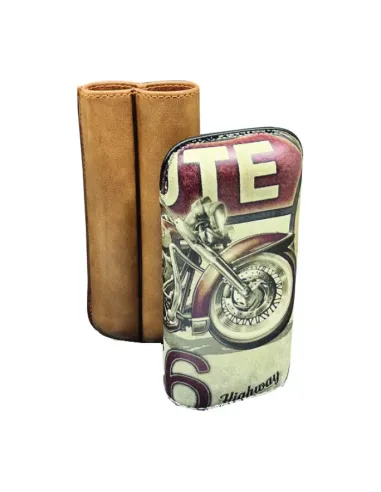 Футляр Route 66 Whiskey на 2 сигары (Франция)