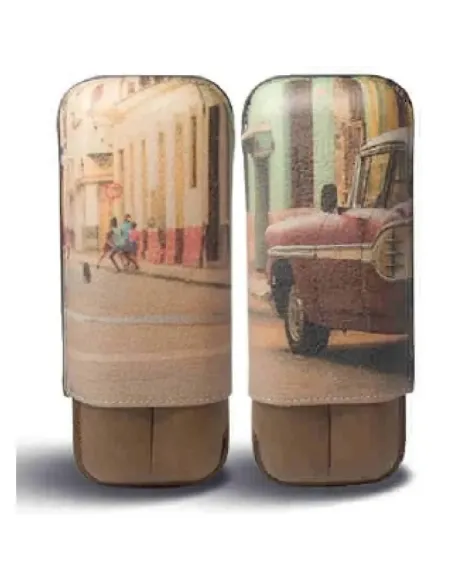 Футляр Street of Havana Whiskey на 2 сигары (Франция)