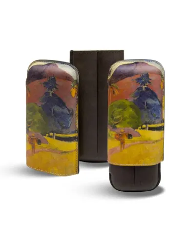 Футляр Tahiti Spice Bourbon на 2 сигары (Франция)