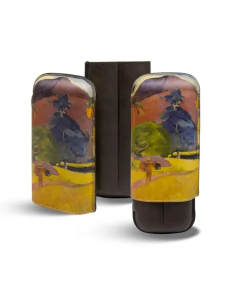 Футляр Tahiti Spice Bourbon на 2 сигары (Франция)